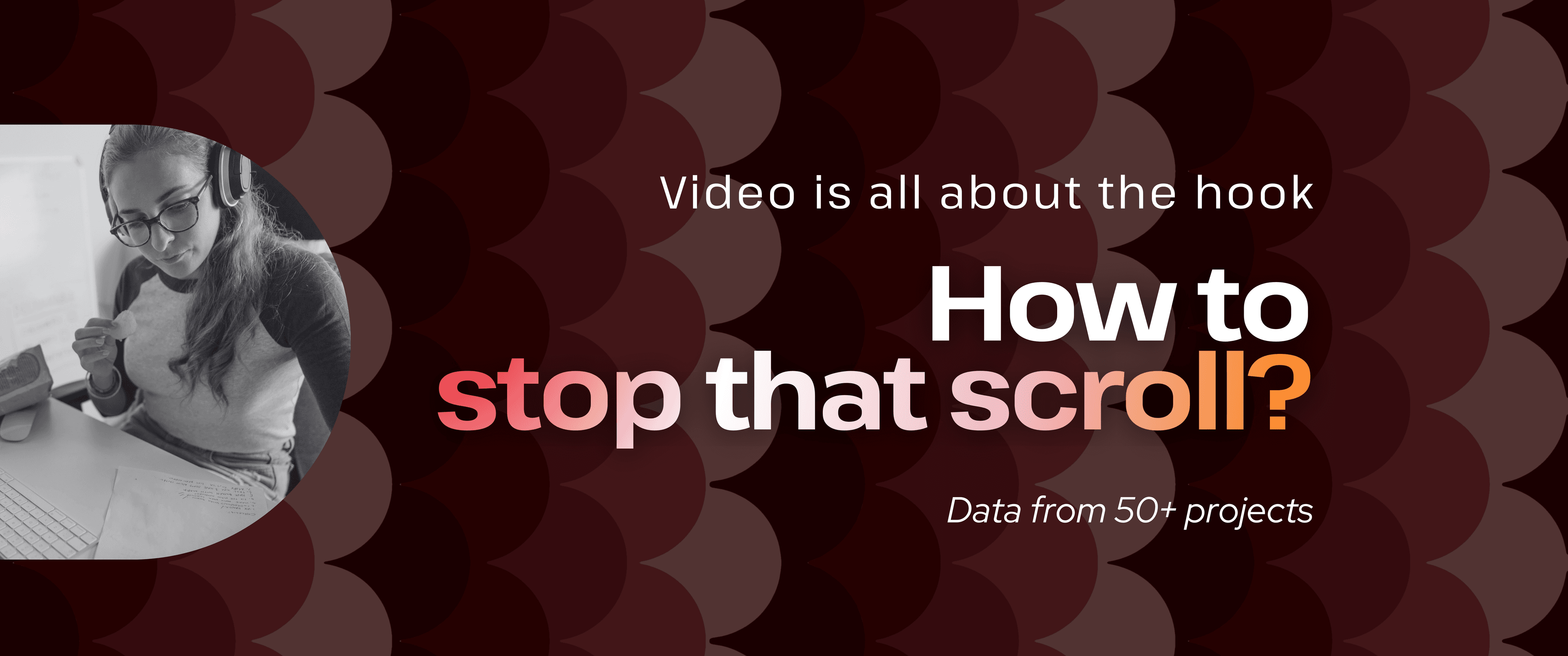 Part 1 of 4, SaaS Video Marketing Series: 5 SaaS Video Hook Strategies That Stop the Scroll, Strategic Framework 2026 Edition. Illustrated breakdown of 5 hook strategies including leading with the buyer's world, mastering the 8-second rule with Problem ID, Bold Claim and Provocative Question formats, the villain-hero-exit arc, naming the painful before with specificity, and opening loops that close only at the CTA.